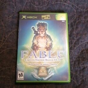 CIB Fable Limited Edition Bonus DVD